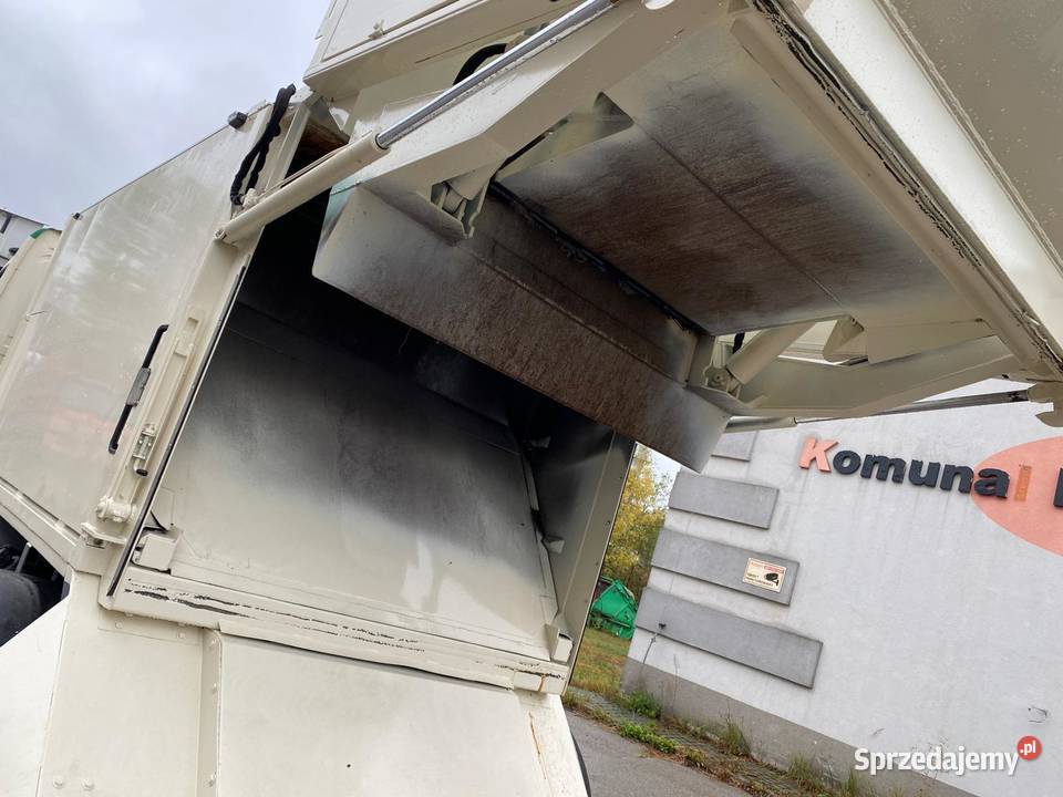 Mercedes Atego śmieciarka z wagą 10m3 EURO 6 Śmieciarki Nowiny