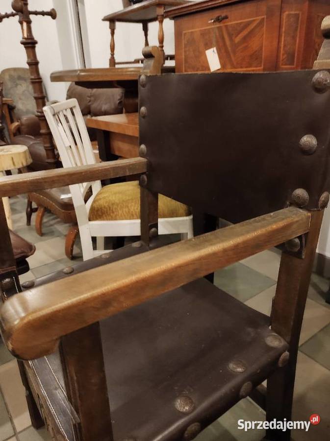 Krzesło fotel królewski warmińsko-mazurskie Ełk