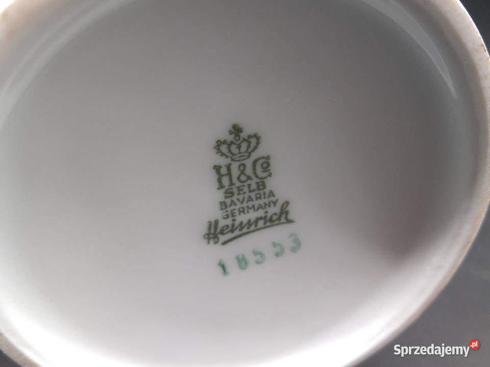 Heinrich porcelanowy dzbanek wielkopolskie Raszków