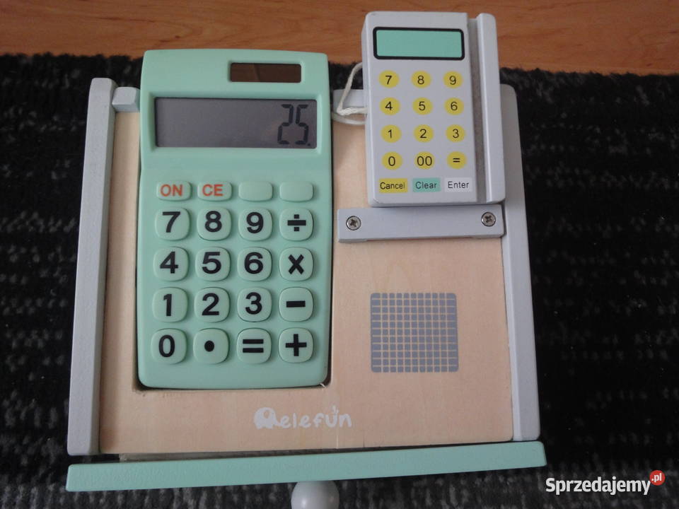 kasa sklepowa drewniana dzieci Kraków