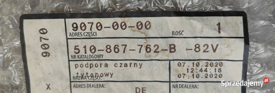 510867762B 82V VW GOLF SPORTSVAN BOCZEK osobowe Rożnów sprzedam