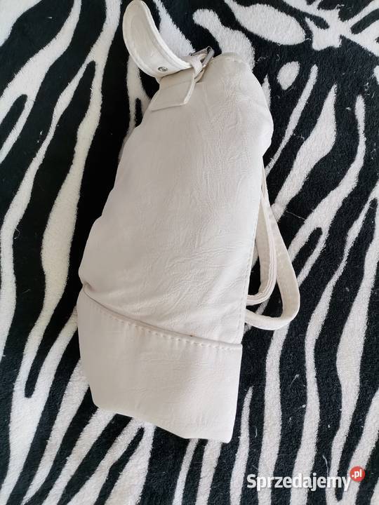 biała wodoodporna torba sprzedam