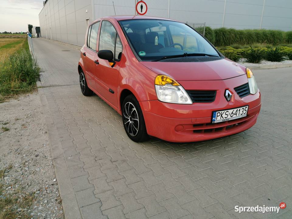 Renault Modus 12 NISKI PRZEBIEG 141900km Kościan