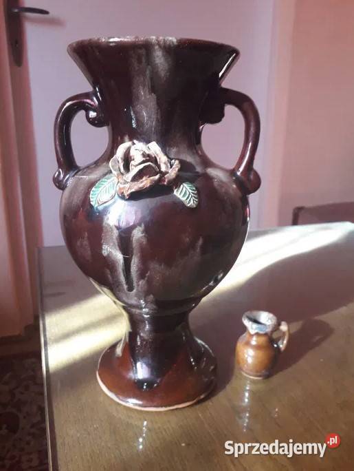 Karafka porcelana szkło lampy Katowice PRL sprzedam