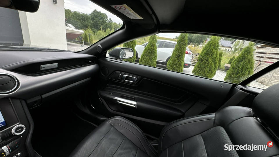 Ford Mustang 50v8 GTPremium 450 radar navi skóry wspomaganie kierownicy Gdańsk