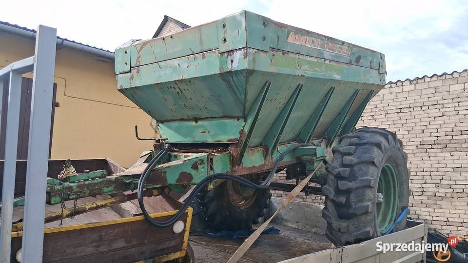 Rozsiewacz nawozów amazone ZG 5000 Kwaśniów Górny