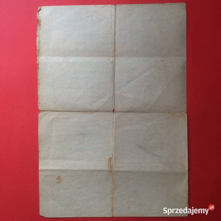 1712 Świadectwo Z Obozu W Etzel Roszak