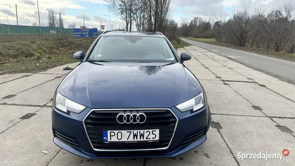 AUDI A4 B9 2.0 TDI AVANT 2017 SALON POLSKA