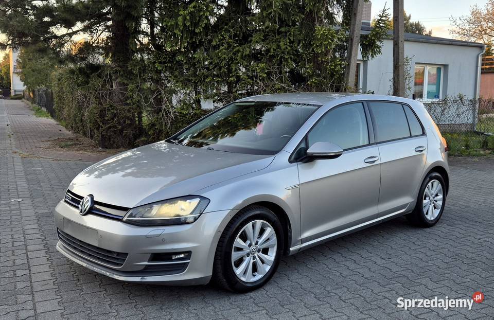 Volkswagen Golf 7 16 TDI BlueMotion Rok produkcji 2014 Volkswagen Leszno