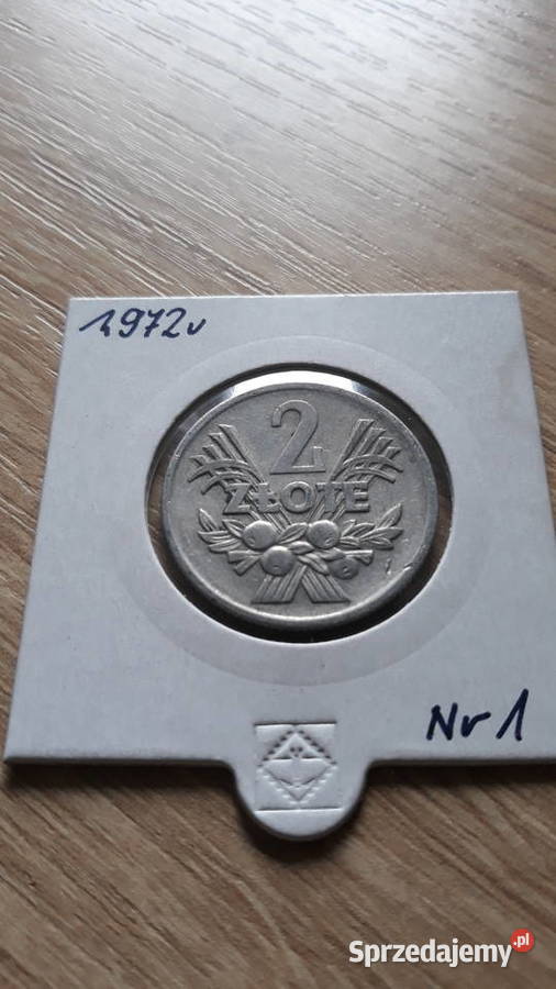 2 złote 1972 r PRLPiękna Numizmatyka Konin