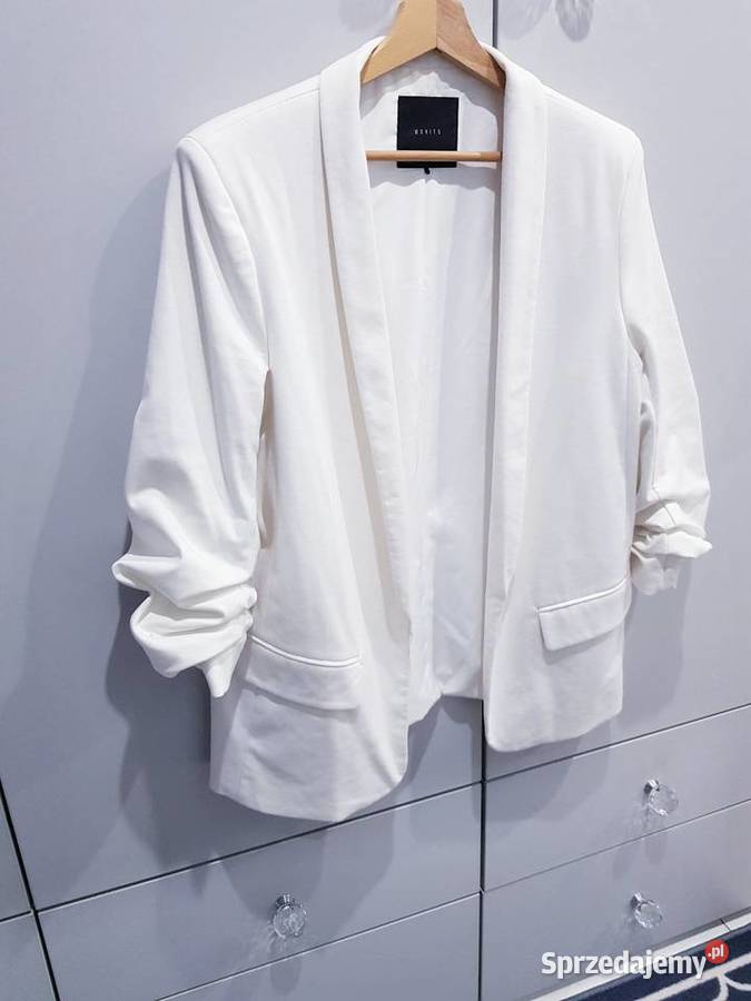 Damski biały żakiet marynarka Mohito śląskie Dąbrowa Górnicza sprzedam