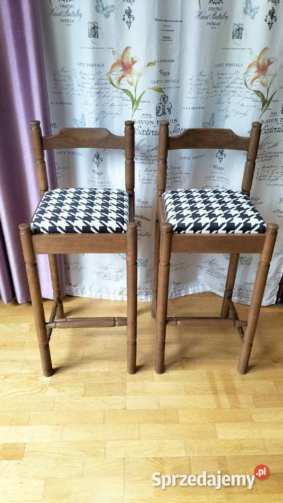 Dwa hokery krzesła barowe Hokery zachodniopomorskie Szczecin