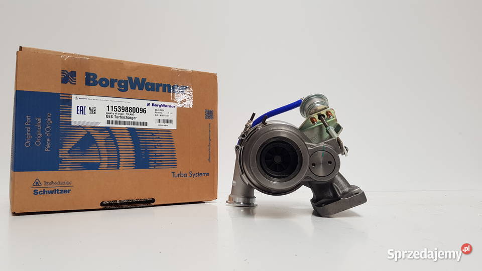 Turbosprężarka BorgWarner KKK 11539880096 Siedlce sprzedam