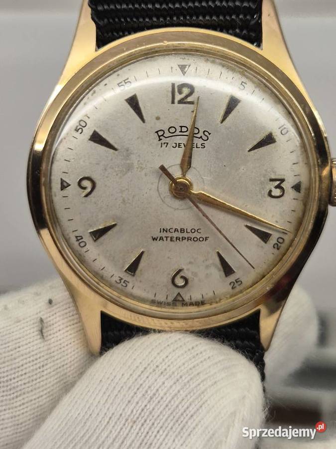 Rzadki zegarek szwajcarskiRodos Chorzów