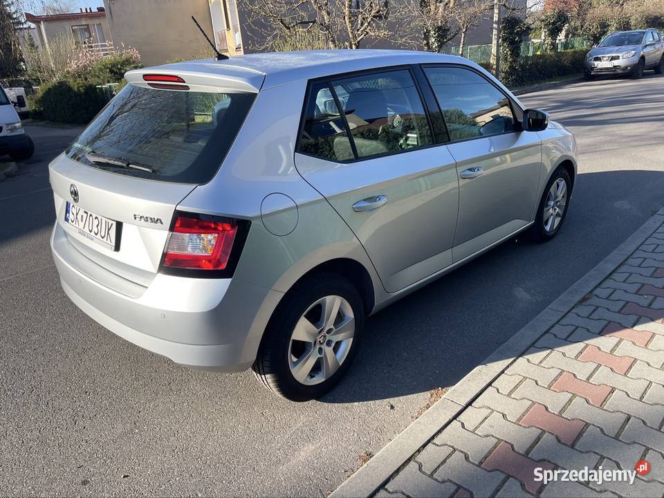 Skoda Fabia 10 2017 Serwis Aso bezwypadkowa Mysłowice sprzedam