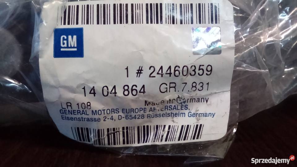 Ślizg tylnego zderzaka astra III 24460359 mazowieckie Siedlce
