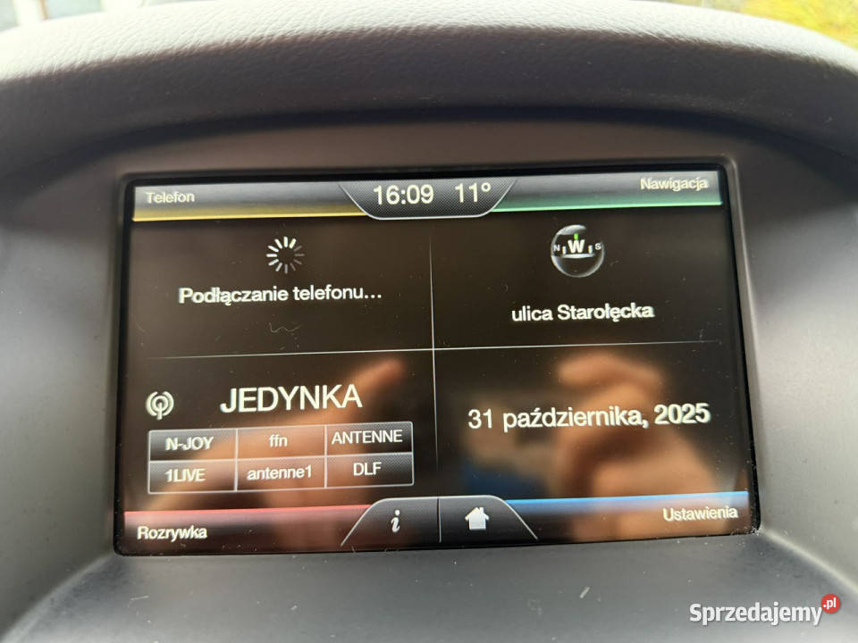 Ford Focus TIANIUM Bezwypadkowy bogato czujnik martwego pola Focus Poznań