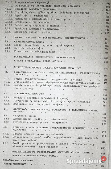 Postępowanie cywilne w zarysie Włodzimierz Rok wydania 1984 Chełm
