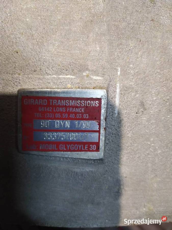 Przekładnia GIRARD TRANSMISSIONS Dynabox expert Garwolin