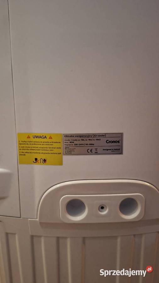Klimator wodny przenośny Cronos Frosty LL19A 12l mazowieckie Warszawa