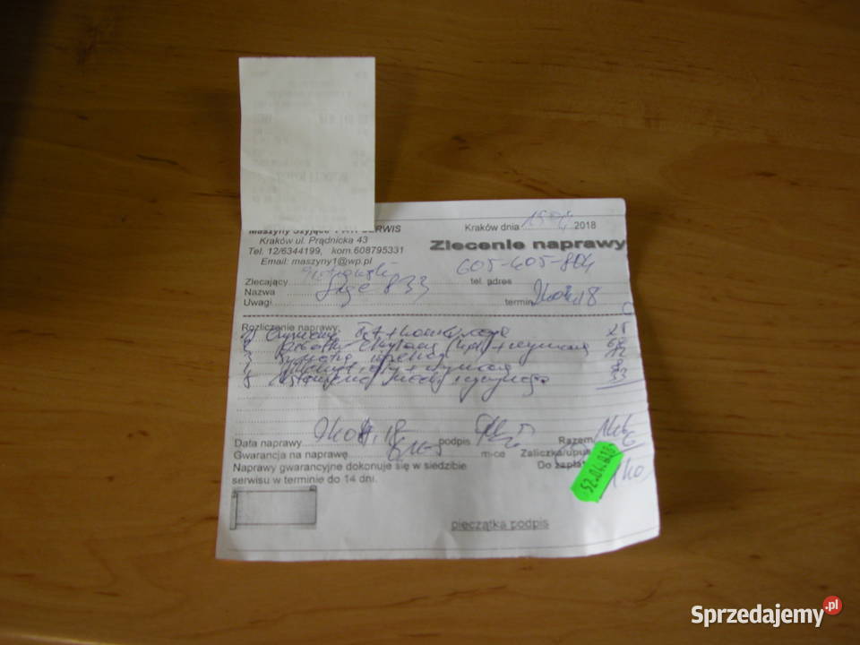 Maszyna do szycia SINGER Kraków