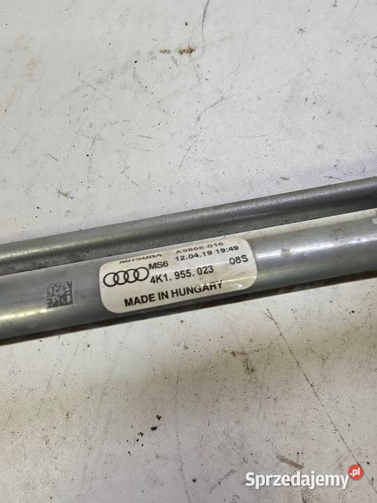 MECHANIZM WYCIERACZEK PRZÓD AUDI A6 C8 4K1955119 Mechanizmy wycieraczek