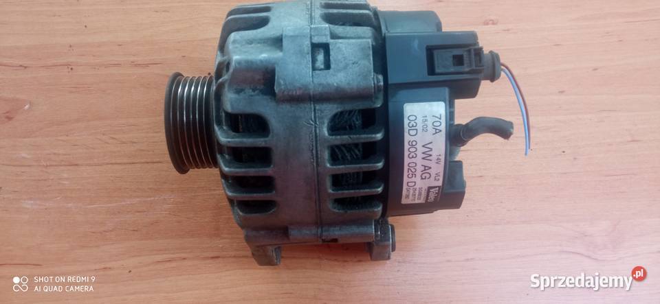 Alternator Seat Skoda Volkswagen firmy Valeo Oleszyce
