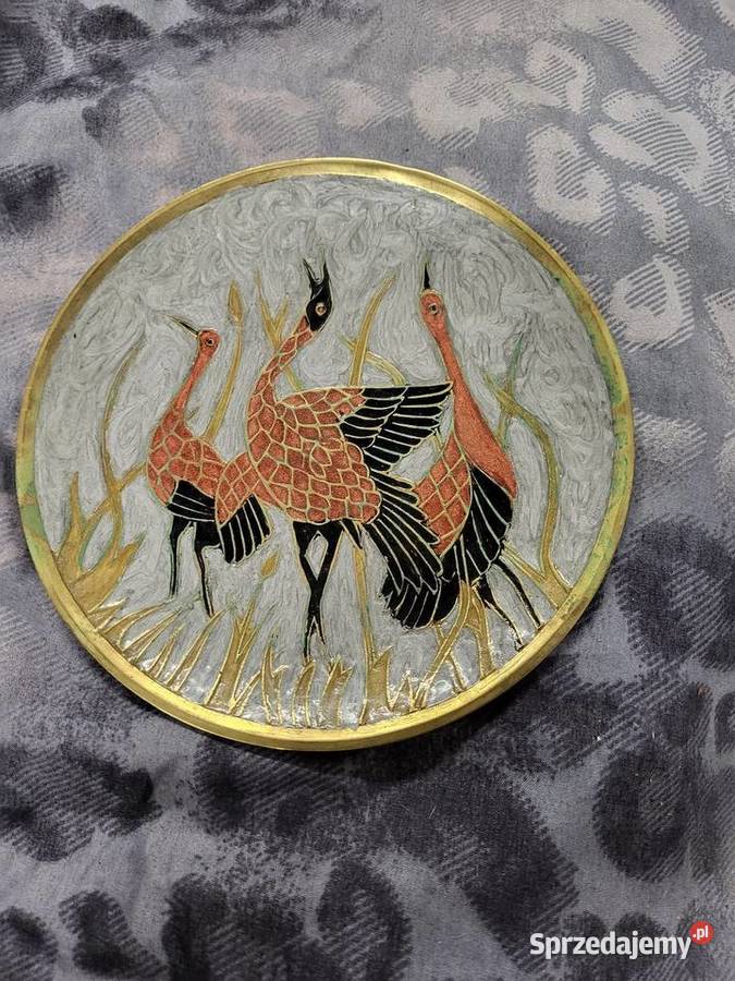 Naczynia świeczniki mosiężne i miedziane stare śląskie Częstochowa