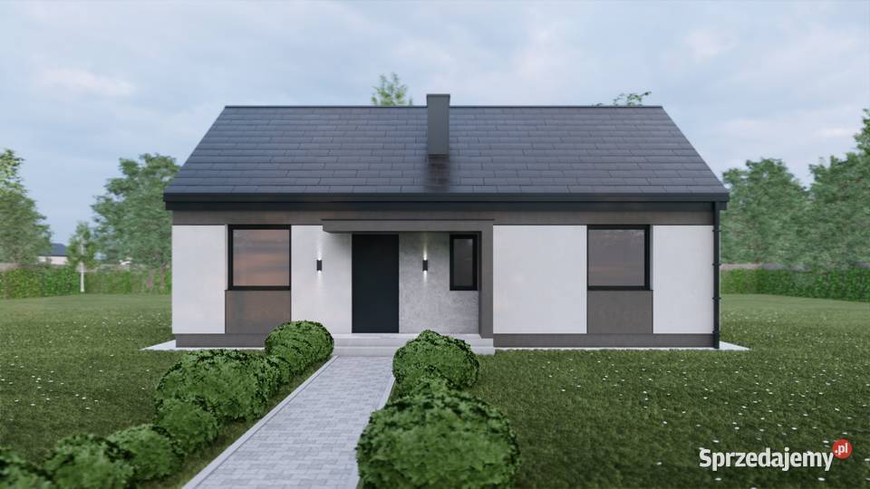 Projekt elewacji wizualizacja 3D Warszawa