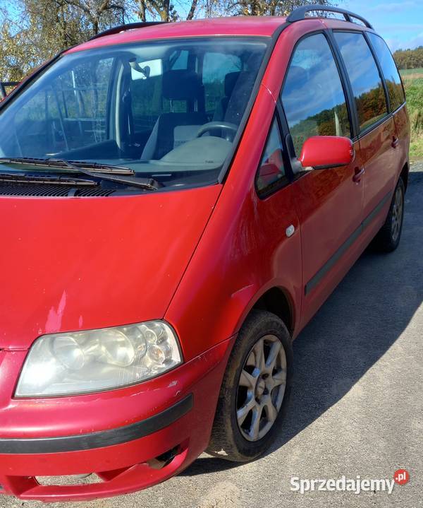 Volkswagen Sharan 20 benzyna 2001r nieuszkodzony Gościszów