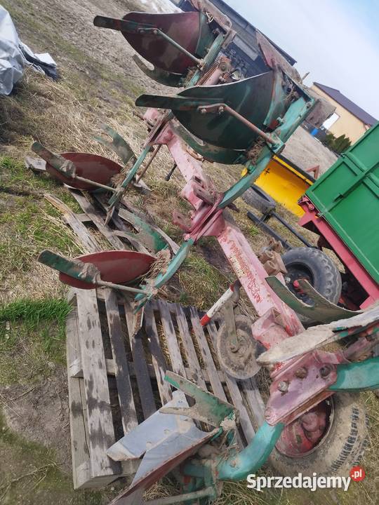 Pług vogel noot 3 skibowy obrotowy nieuszkodzony Chełm Śląski sprzedam