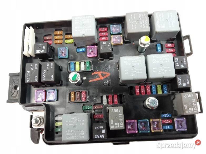 SKRZYNKA BEZPIECZNIKÓW ZESTAW 95092980 2B0Z4010F