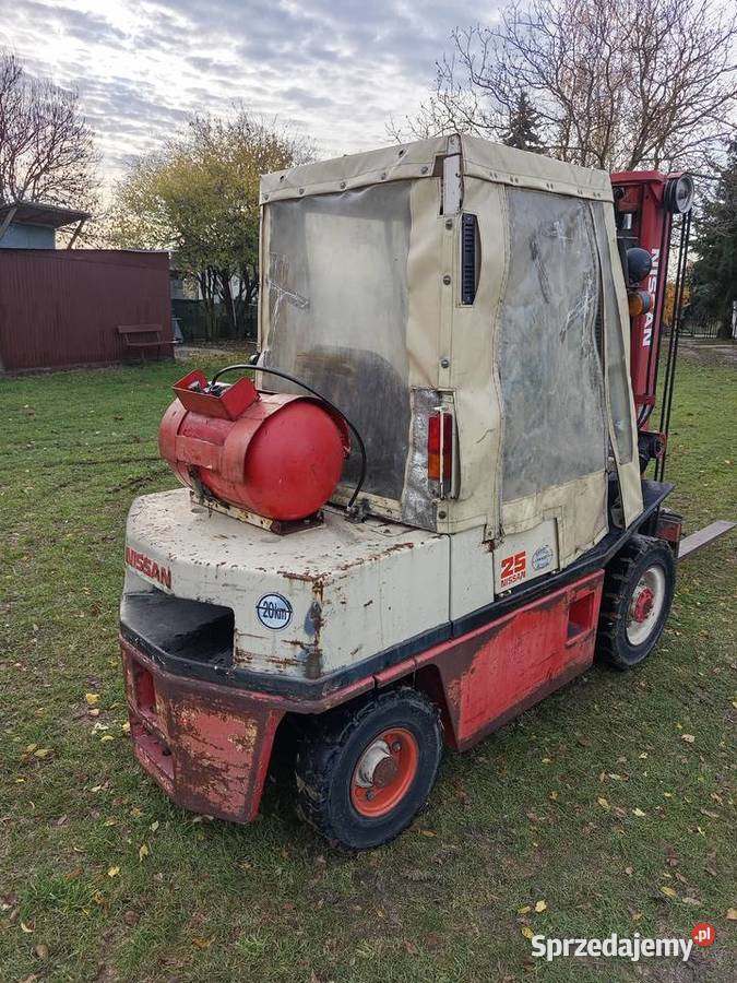 Wózek widłowy Nissan 25 T LPG Stare Faszczyce