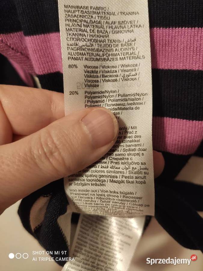 Nowy wiskozowy sweter nietoperzowy z rękawem Odzież damska Warszawa