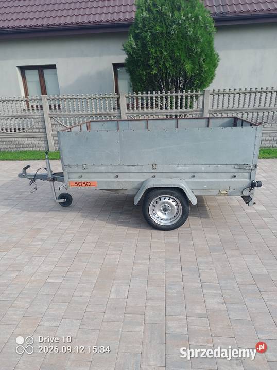 Przyczepka Boro zarejestrowana