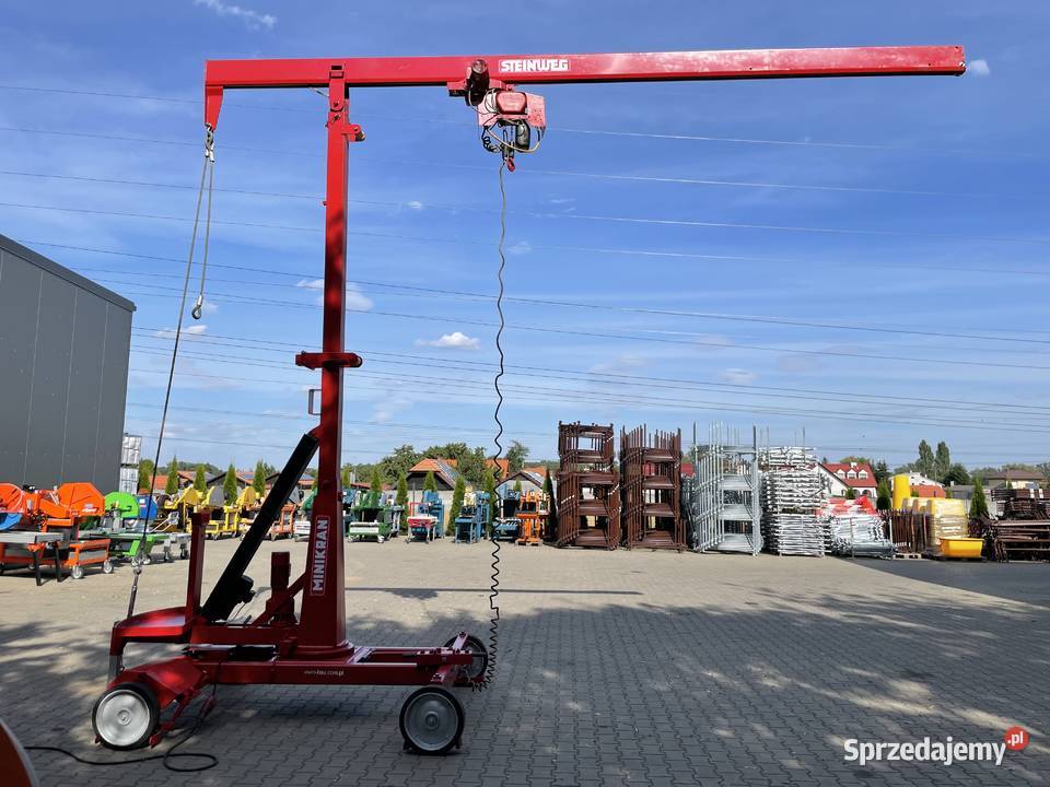 Dźwig Steinweg MK 3005 bocker minikran wciągarka pełny VAT Pozostałe wielkopolskie Ślesin