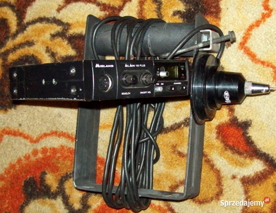 CB radio Midlant Alan 100 Plus z anteną Dobroń