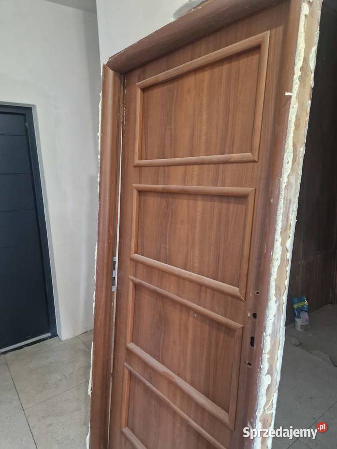 Drzwi wewnętrzne 80 lewe z ościeżnicą Łomianki Dolne sprzedam