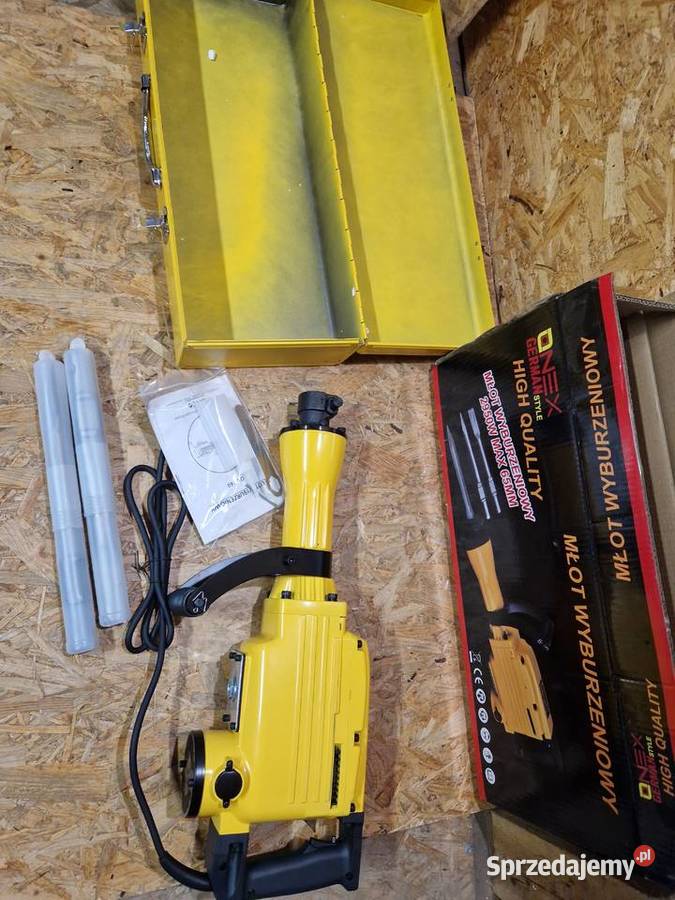 Młot wyburzeniowy ONEX o dużej mocy 2950W 65J Głogowa
