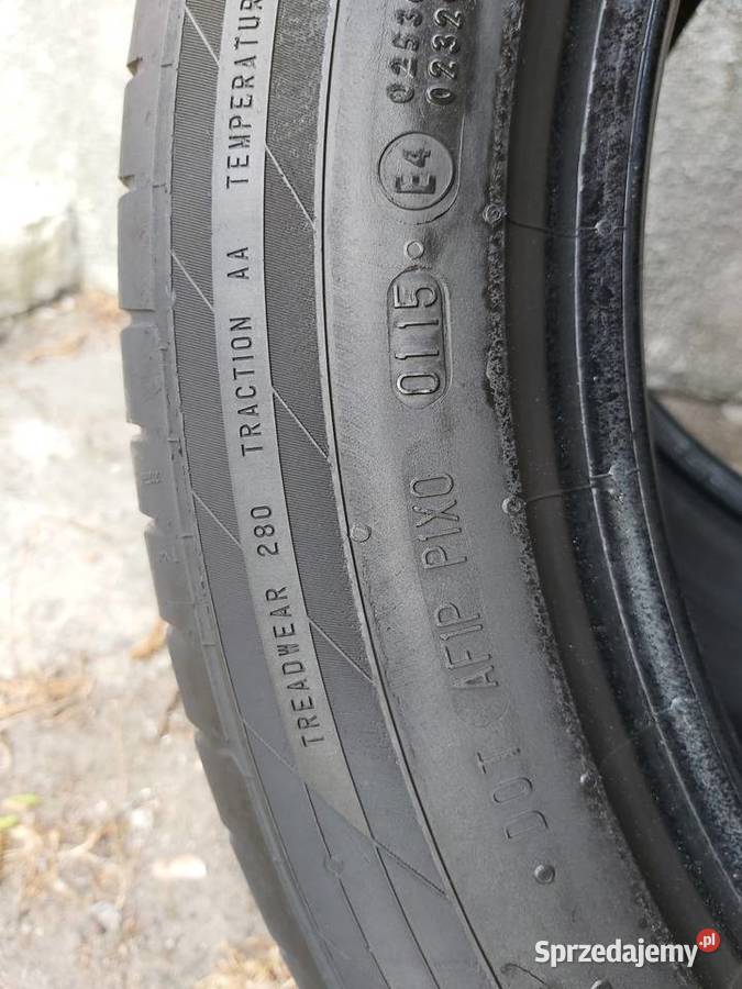 2 opony letne Continental 235x50x18 Bydgoszcz