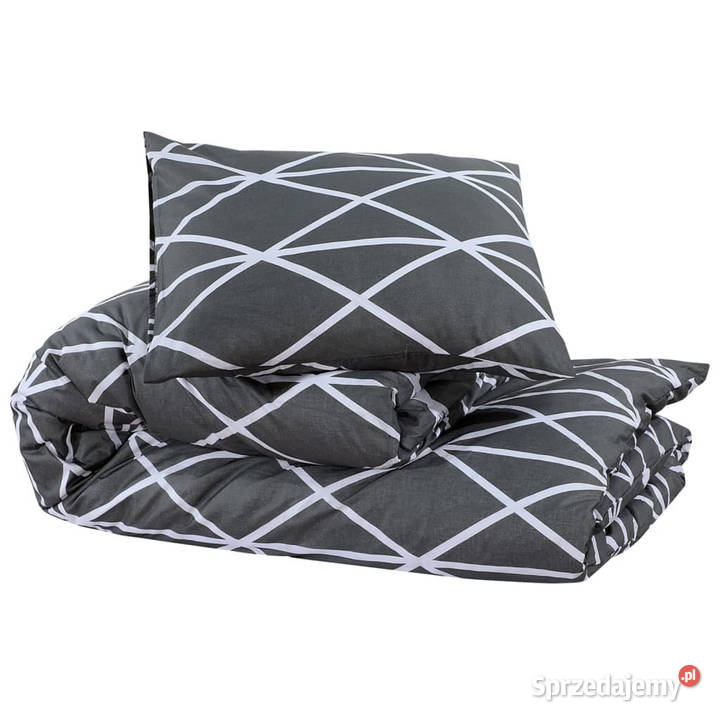 Zestaw pościeli szary 135x200 bawełna WM136053 Warszawa