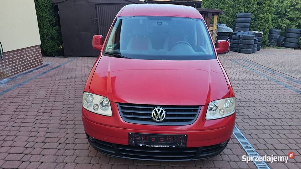 Volkswagen Caddy III 14 80 2008r 5 osobowy klima Zarszyn sprzedam
