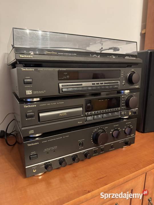 Wieża Technics z głośnikami wielkopolskie Grąblin