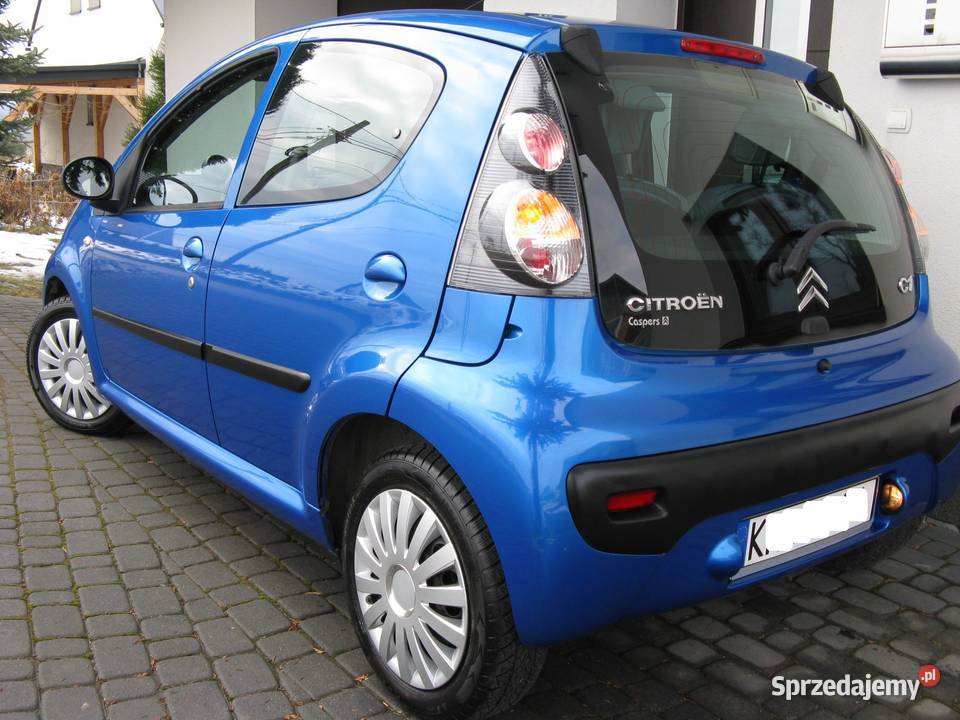 Śliczny Citroen C1 5Drzwi Klimaelektryka Aygo MP3