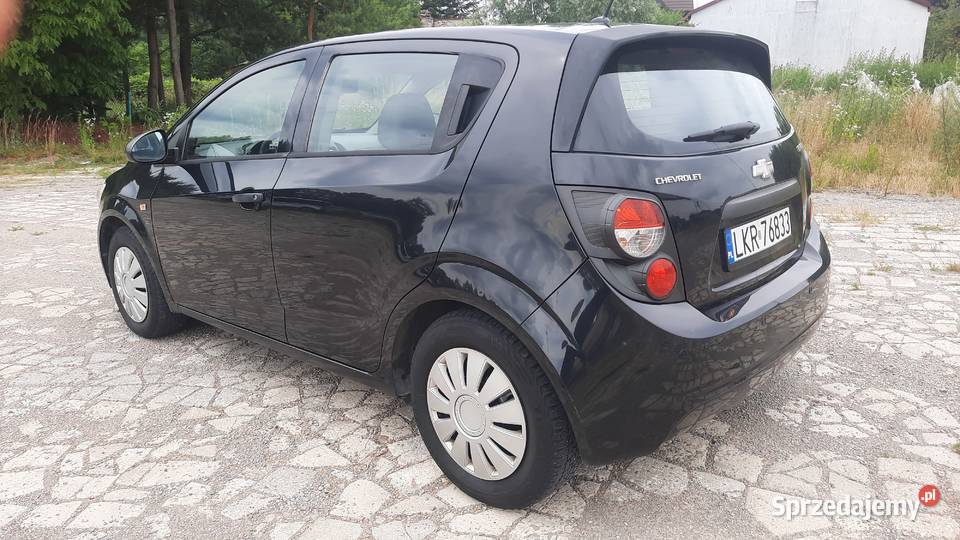Chevrolet Aveo 12 16V BGaz 86 2013 r Klima autoalarm Kraśnik