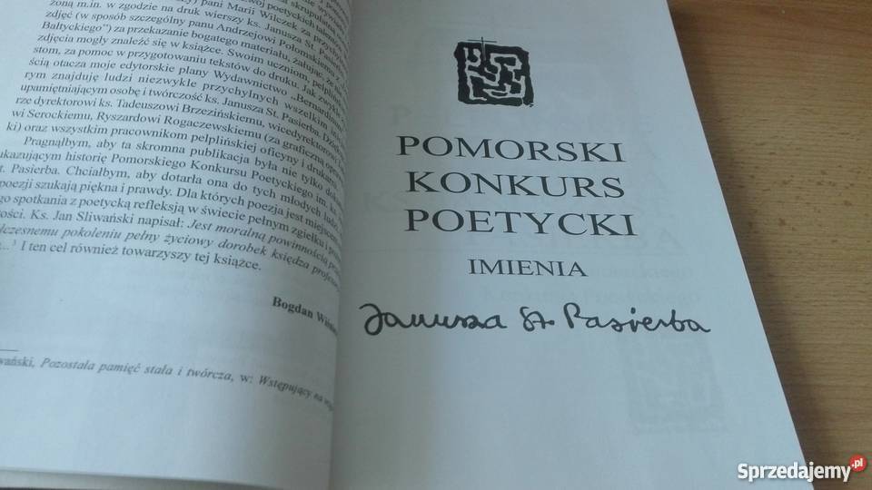 Poetyckie spotkania z księdzem Januszem St