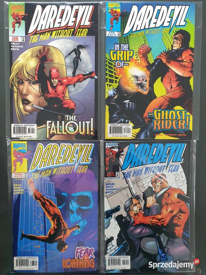 Daredevil kolekcja 27 oryginalnych komiksów Gdynia sprzedam