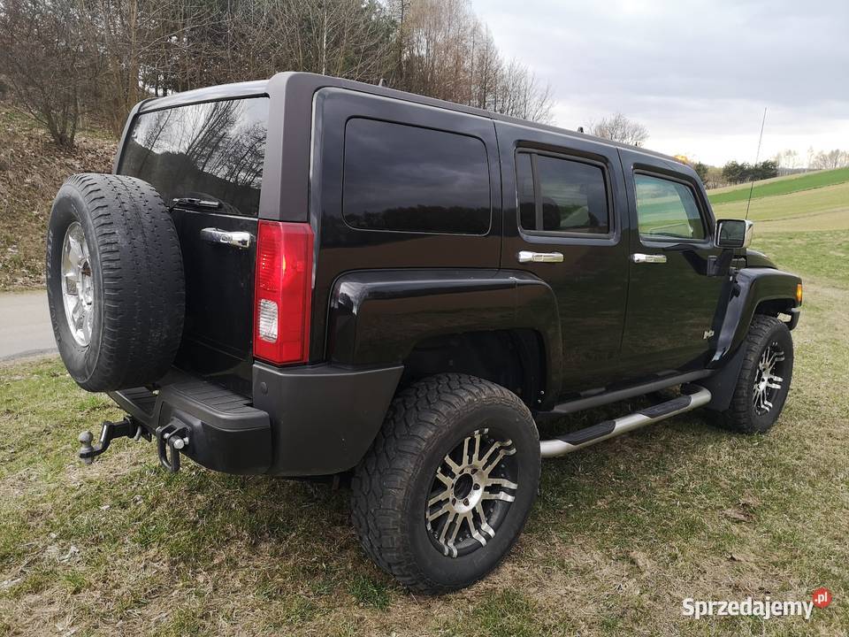 Hummer h3 35 benzyna ładny wygląd duże koła napęd 4x4