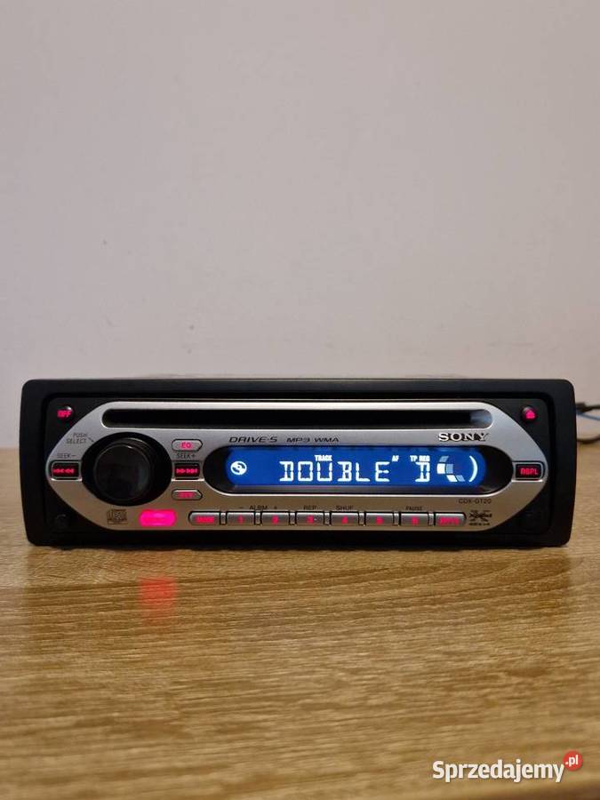 Radio Samochodowe Sony CDXGT20 nowe nigdy nie zdejmowany panel Bydgoszcz
