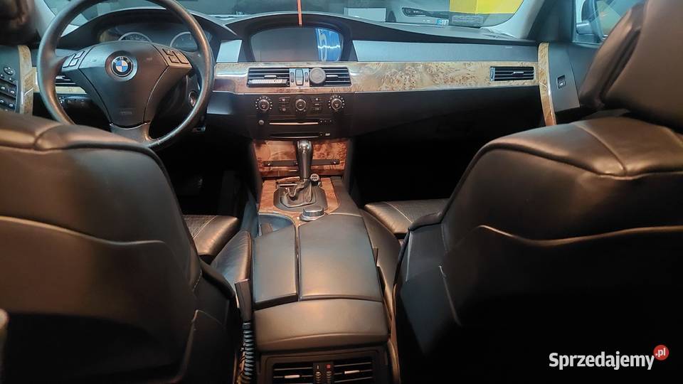BMW E60 530I 258 LPG elektrycznie ustawiane fotele Białystok